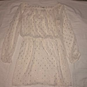 Long Sleeve Off the Shoulder Dress